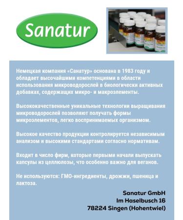 Sanatur Vitamins magnesium phyto 100 capsules - Buy Online on GoSupps.com