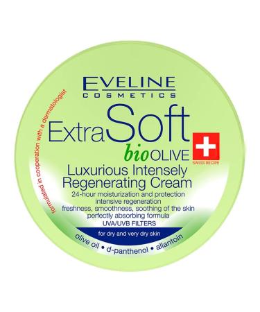 EVELINE Extra Soft Bio Olive Cream 200 ml. -2 pcs - Buy Online on GoSupps.com