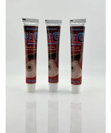 Gintensive 3 pcs. Cream from moles of papillomas and warts - Buy Online on GoSupps.com