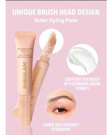 Transparent natural persistent eyebrow gel - Buy Online on GoSupps.com