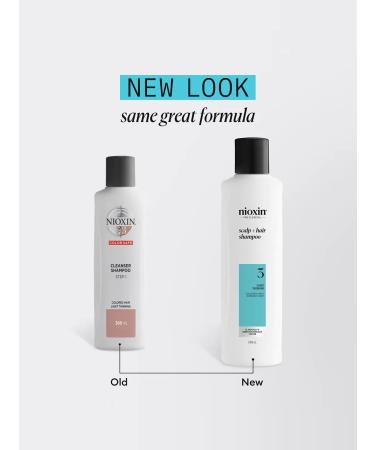 NIOXIN Cleansing shampoo (system 3) 300 ml - Buy Online on GoSupps.com