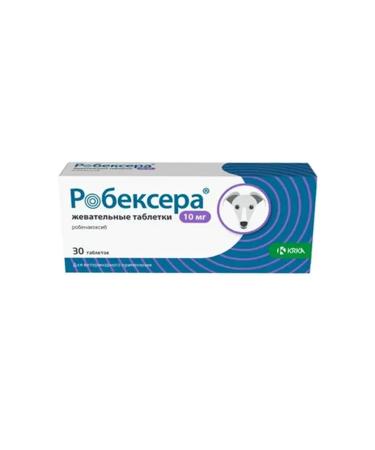 KRKA Robexer for dogs 10 mg table No. 30
