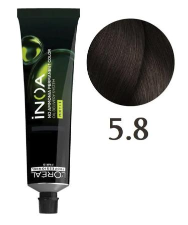 L'Oreal Inoa ODS2 dye oxidation without ammonia 5.8