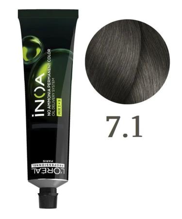 L'Oreal Inoa ODS2 dye with oxidation without ammonia 7.1