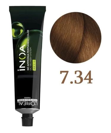 L'Oreal Inoa ODS2 dye oxidation without ammonia 7.34