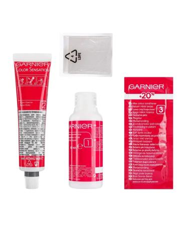 Garnier Persistent hair cream for hair tone 4.12 2 pcs 110 ml - Buy Online on GoSupps.com