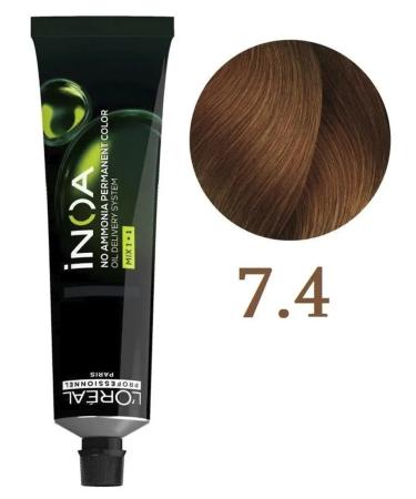 L'Oreal Inoa ODS2 dye with oxidation without ammonia 7.4