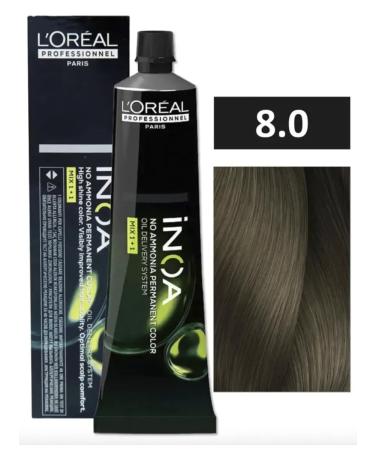 L'Oreal Inoa ODS2 dye with oxidation without ammonia 8.0