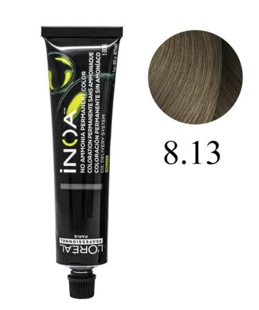 L'Oreal Inoa ODS2 dye oxidation without ammonia 8.13