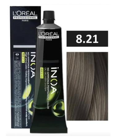 L'Oreal Inoa ODS2 dye with oxidation without ammonia 8.21