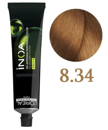 L'Oreal Inoa ODS2 dye oxidation without ammonia 8.34