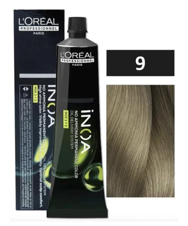 L'Oreal Inoa ODS2 dye with oxidation without ammonia 9