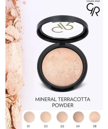 Golden Rose Shining mineral powder for Terracotta Powder Fall 01 - Buy Online on GoSupps.com