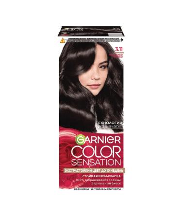 Garnier Persistent hair cream for hair tone 3.11 2 pcs 110 ml - Buy Online on GoSupps.com
