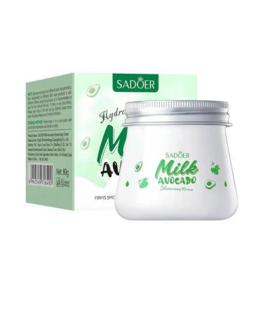 Gum Beauty Moisturizing facial cream with milk extract and avocado