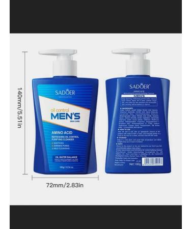 IVA beauty Male amino acid gel for washing the face