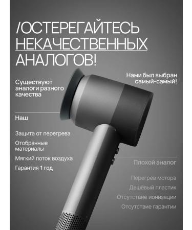 Hair hair dryer 5 magnetic nozzles - Buy Online on GoSupps.com