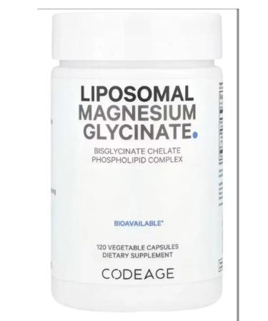 Codeage Magnesium liposomal glycinate 120 capsules