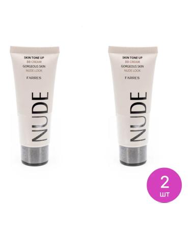 Farres Face Facial Cream Nude BB tone 02 40 ml 2 pcs