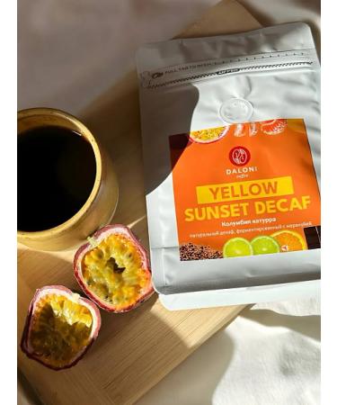 Daloni coffee without caffeine Yellow Sunset Enlarm in Marakuye - Buy Online on GoSupps.com