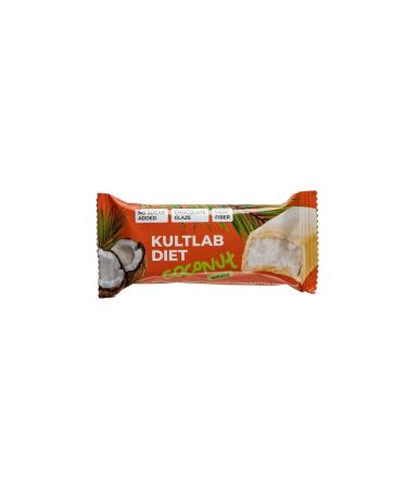 KultLab Sugar chocolates Bars with coconut 9 pcs - Buy Online on GoSupps.com