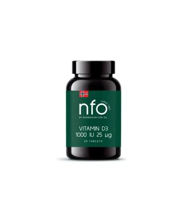 Beautiful life NFO NFO Vitamin D 3 1000 IU 60 pcs. 750 mg weighing tablets