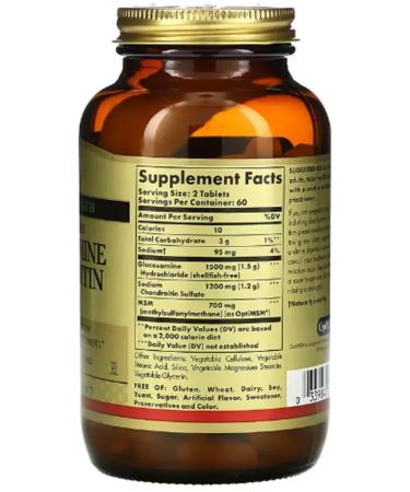 Beautiful life Glucosamine and Chondroitin and MSM complex - Buy Online on GoSupps.com