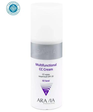 Beautiful life Protective tinted CC face cream SPF20 Sand 02 150 ml