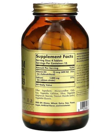 Beautiful life Calcium citrate with vitamin D3 - Buy Online on GoSupps.com