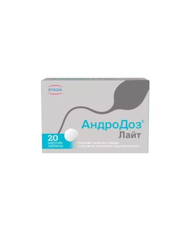 Beautiful life Androdosis Light 20 pcs. sparkling tablets weighing 4.5 g