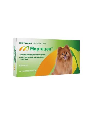 Apicenna Mirtatsen 3.75 mg for dogs tablets No. 30