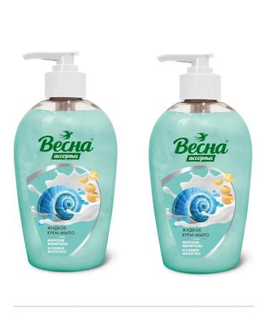 Spring Liquid sea minerals and soy milk 2*280gr.