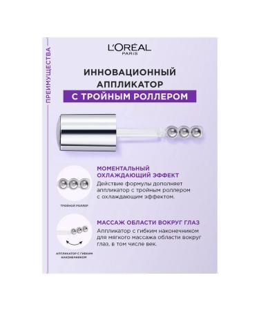 L'OREAL PARIS Serum around the eyes of L'REAL Revitalift Filler 20ml - Buy Online on GoSupps.com