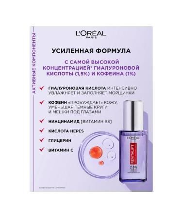 L'OREAL PARIS Serum around the eyes of L'REAL Revitalift Filler 20ml - Buy Online on GoSupps.com