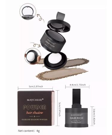 Maycheer Root tinting hair and eyebrow powder for women and men - Buy Online on GoSupps.com