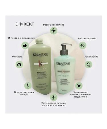 Kerastase Specifique Divalent Shampoo-bath for oily roots and dry lengths - Buy Online on GoSupps.com