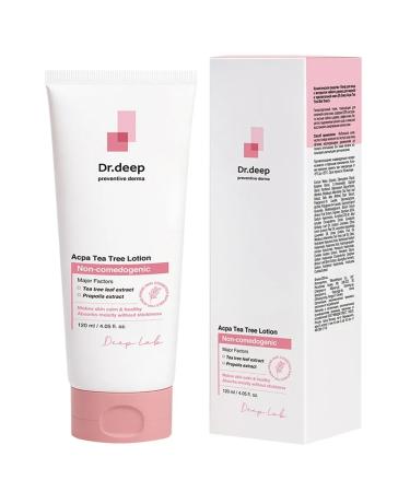 Dr Deep Face Lotion with tea tree extract - Buy Online on GoSupps.com