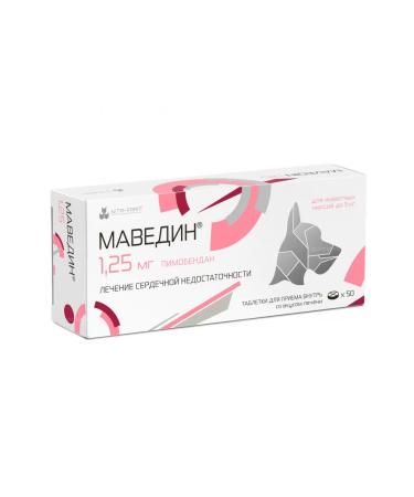 NitaFarm Maedin 1.25mg with heart failure of dogs table No. 50