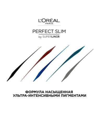 L'OREAL PARIS Liner d eyes l'Oreal Perfect Slim #02 Grey - Buy Online on GoSupps.com