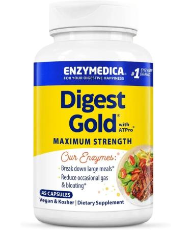 enzymedica Digest Gold with ATPRO digestive support 45 capsules