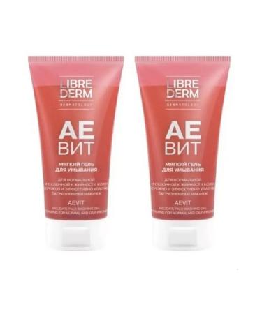 Beauty of the body Aevit gel soft for washing 2 pcs