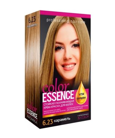 Velvet Aromika Permanent Cream Hair Dye Color Essence 6.23 Caramel - Buy Online on GoSupps.com
