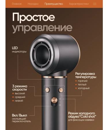 Slimberg Hair hair dryer with nozzles styler 7V1 - Buy Online on GoSupps.com