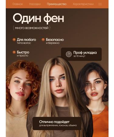 Slimberg Hair hair dryer with nozzles styler 7V1 - Buy Online on GoSupps.com