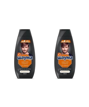 Schauma Shampoo 2B1 Sports energy 360 ml 2 pieces
