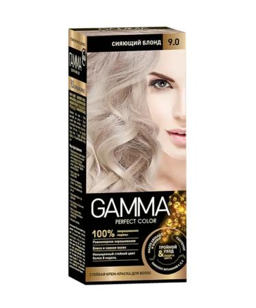 Gamma Cream-painting Perfect color tone 9.0 shining blond - Buy Online on GoSupps.com