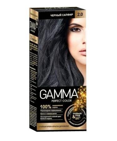 Gamma Cream-painting Perfect color tone 2.0 black sapphire - Buy Online on GoSupps.com
