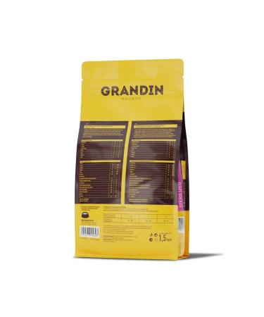 Grandin Sterilized Grain Free with chicken 1.5 kg - Buy Online on GoSupps.com