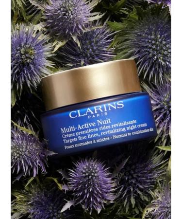 Clarins Rejuvenating night cream with vitamins 50 ml - Buy Online on GoSupps.com