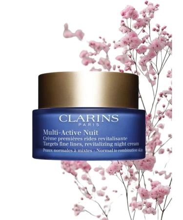 Clarins Rejuvenating night cream with vitamins 50 ml - Buy Online on GoSupps.com